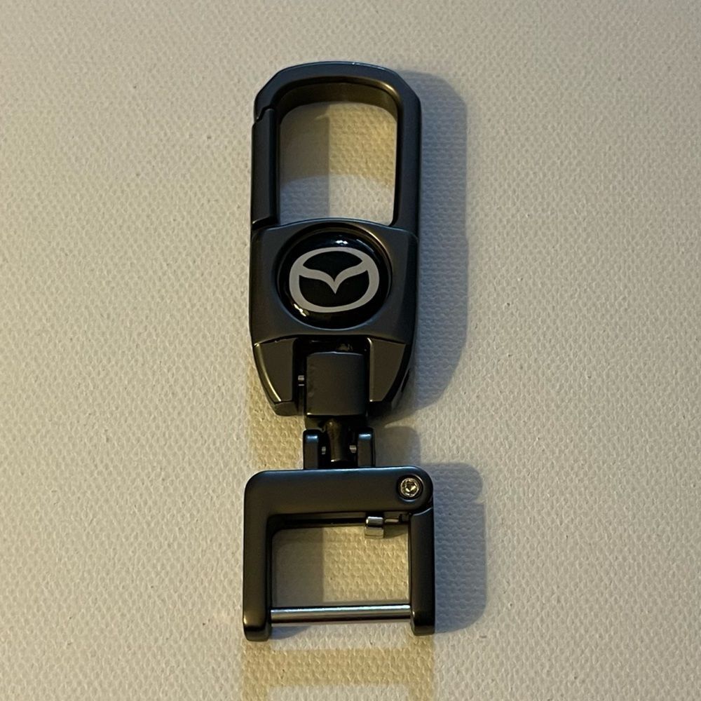 Mazda Key Fob Keychain in Metal NWT
